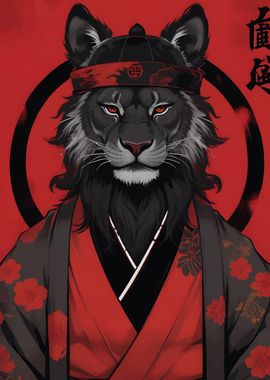 Lion Kimono 