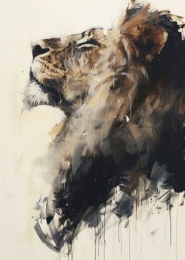 Lion Majesty Painting