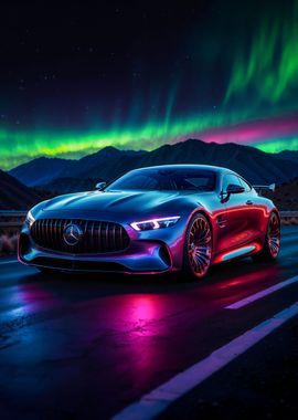 Mercedes Futuristic Car