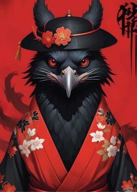 Black Crow Kimono 