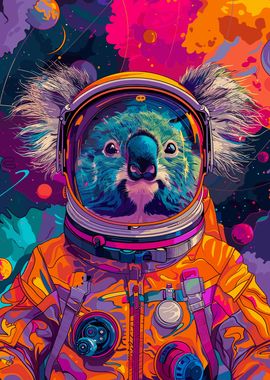 Astronaut Space Koala