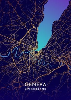 Geneva City Map