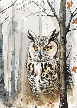 Wild Owl