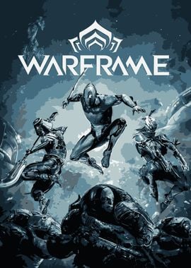 Warframe Game Poster