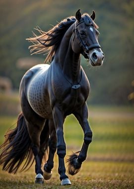 Fresian horse