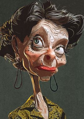 Caricature Woman