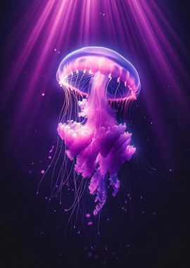 Neon Jellyfish