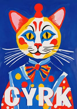 Polish Circus Poster Cyrk