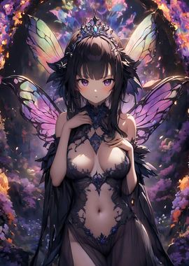 Butterfly Anime Girl