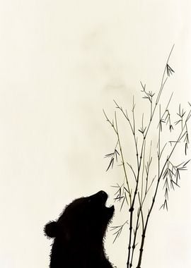 Panda Silhouette