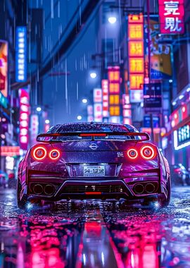 Nissan GTR at The City