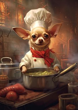 Chihuahua Chef