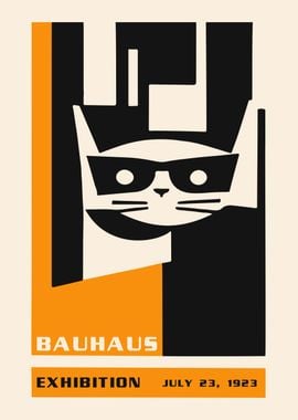 Bauhaus Cat Exhibition