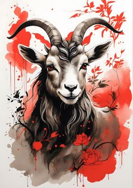 Japan Ink Goat Zodia