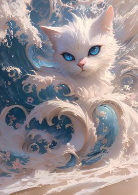 White Cat Ocean