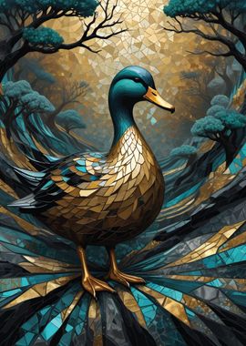 duck kintsugi Art