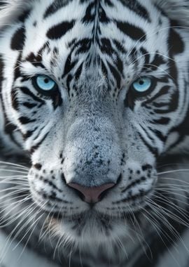 White Siberian Tiger