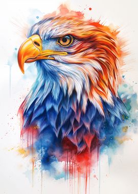 Eagle Watercolor