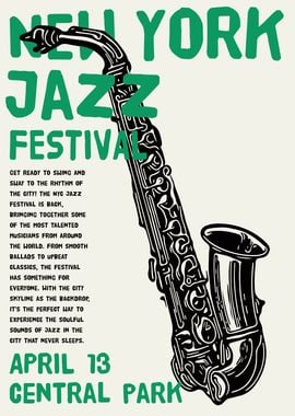 NYC Jazz Festival Poster