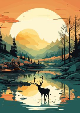 Wild Forest Vector