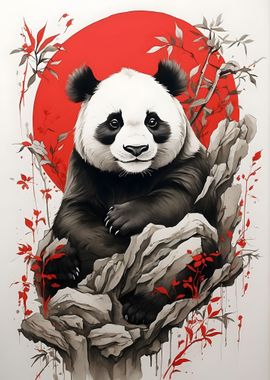 Japan Ink Panda