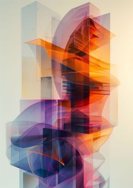 3d Geometric Abstract Art