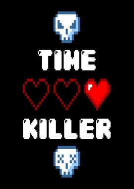 Time Killer Skull Heart