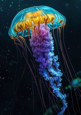 Blue Jellyfish