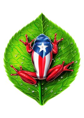 Puerto Rico Coqui Frog