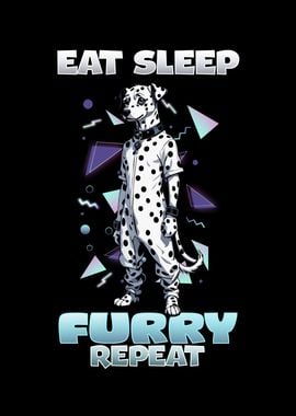 Eat Sleep Furry Repeat