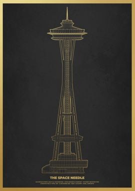 Space Needle Gold