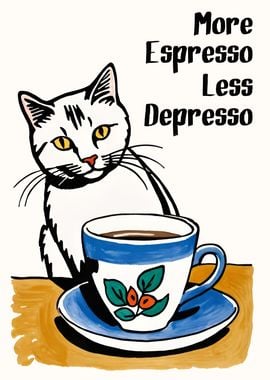 Motivational Coffee Poster