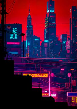 Tokyo Cyberpunk Lofi Style