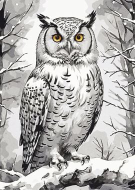 Owl Winter