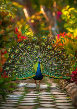 Peacocks Garden Glory