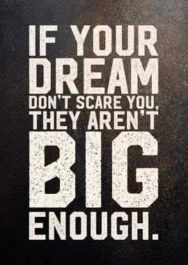 dream big moticational