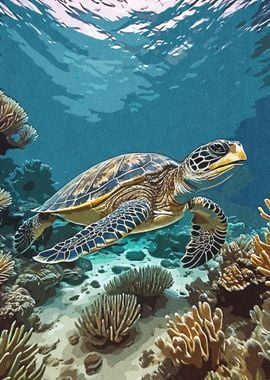 Ocean Turtle