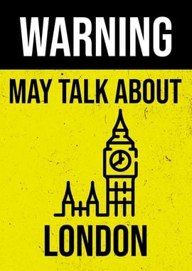 WARNING LONDON BIG BEN