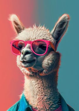 Alpaca Llama Art