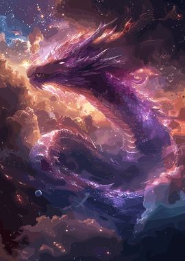 Fantasy Abstract Dragon