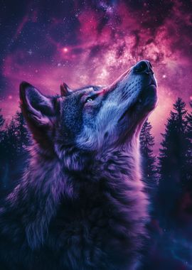 Cosmic Wolf Galaxy