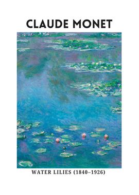 Lotus by Claude Monet