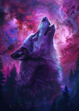 Cosmic Wolf Galaxy