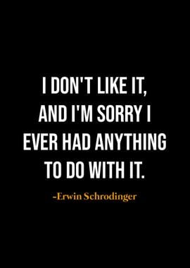 Erwin Schrodinger quotes