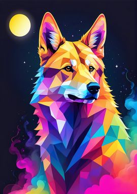 Dingo Neon Colorful