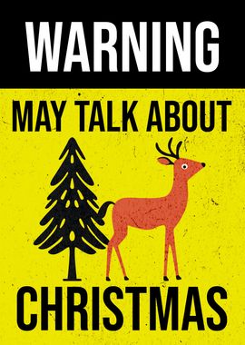 WARNING CHRISTMAS TREE