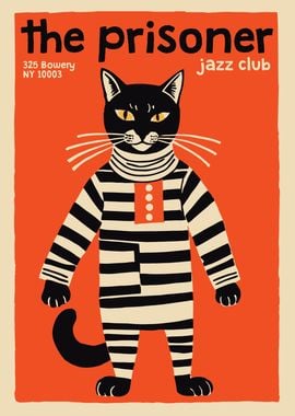 NYC Jazz Club Poster