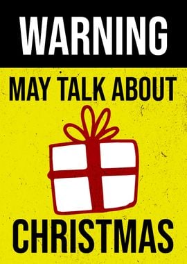 WARNING CHRISTMAS BOX