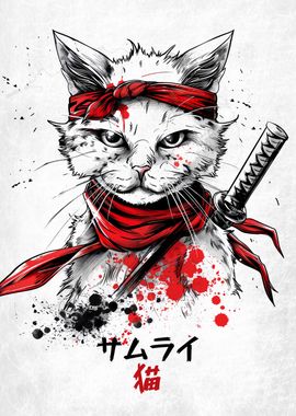 Samurai Cat