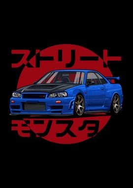 Nissan Skyline GTR R34